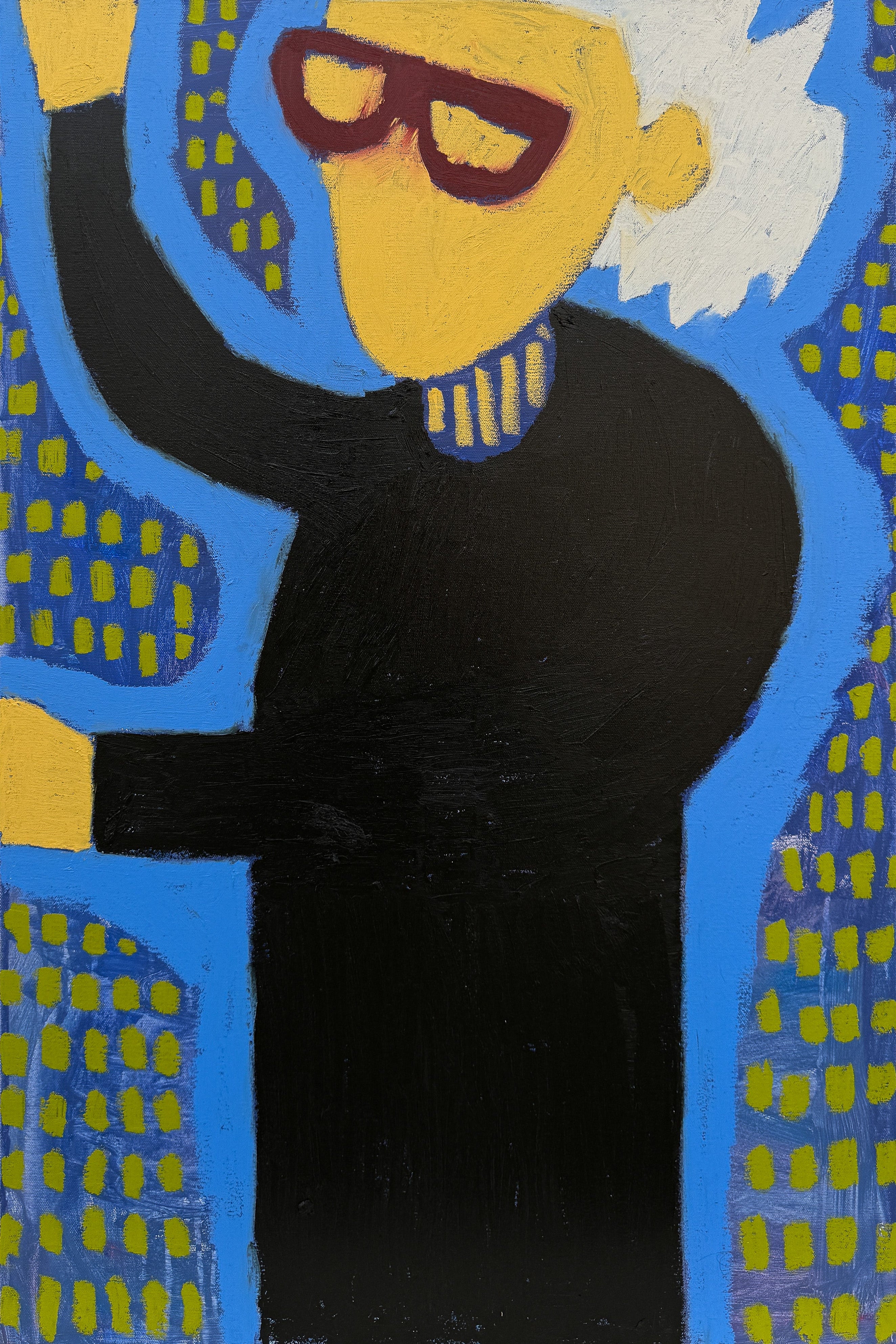 is that albert, oil on canvas, 36 × 24"