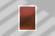 in the beginning - open edition print mockup