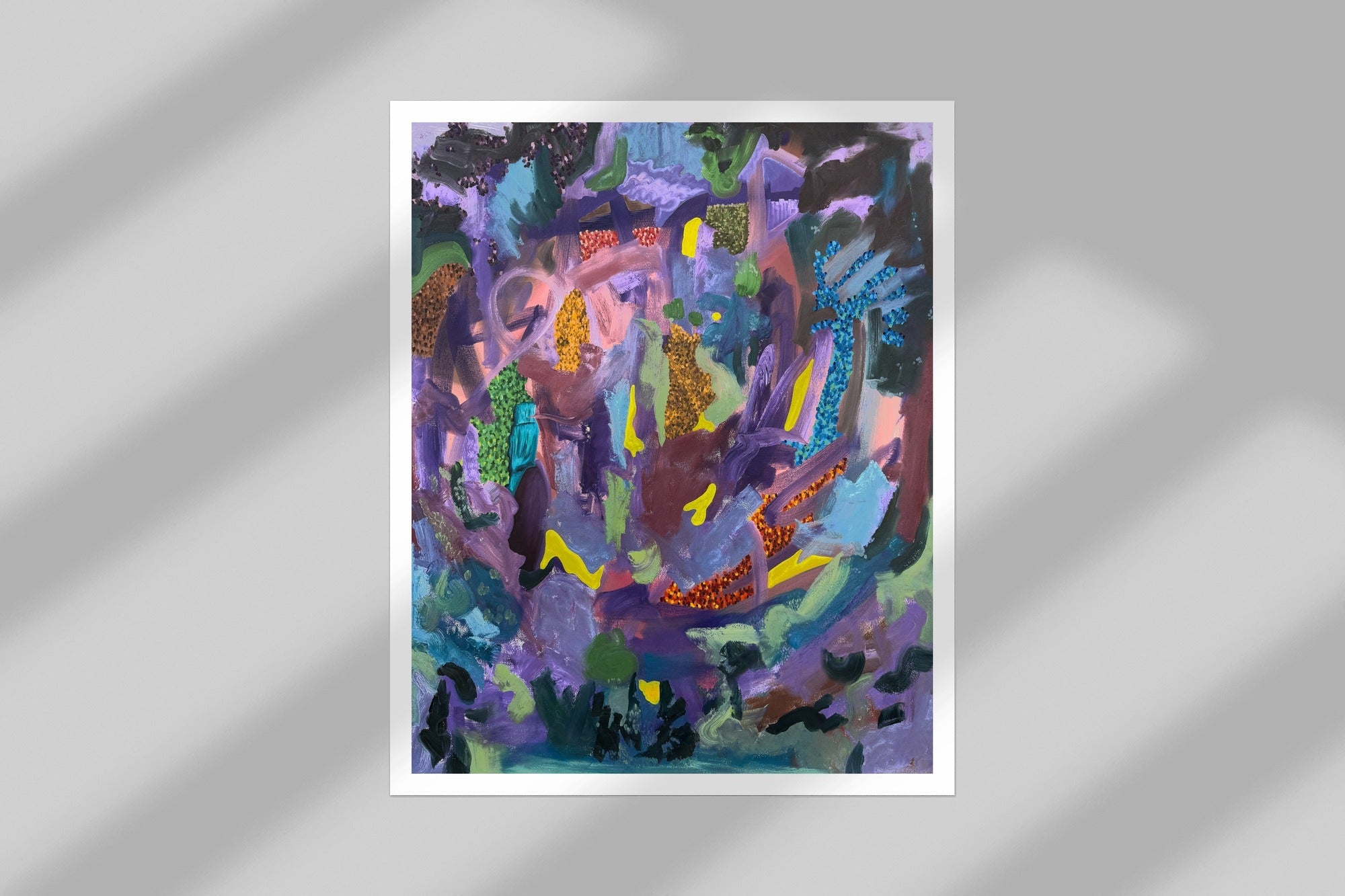 over the box - open edition print mockup