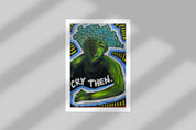 cry then. - open edition print mockup