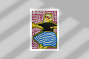 inta dances - open edition print mockup