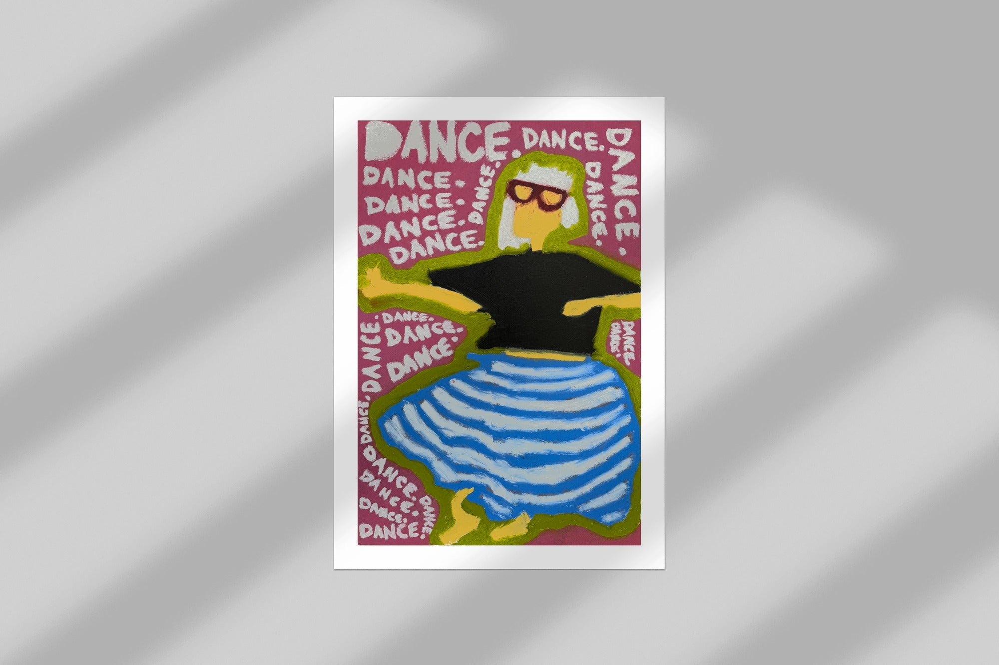 inta dances - open edition print mockup