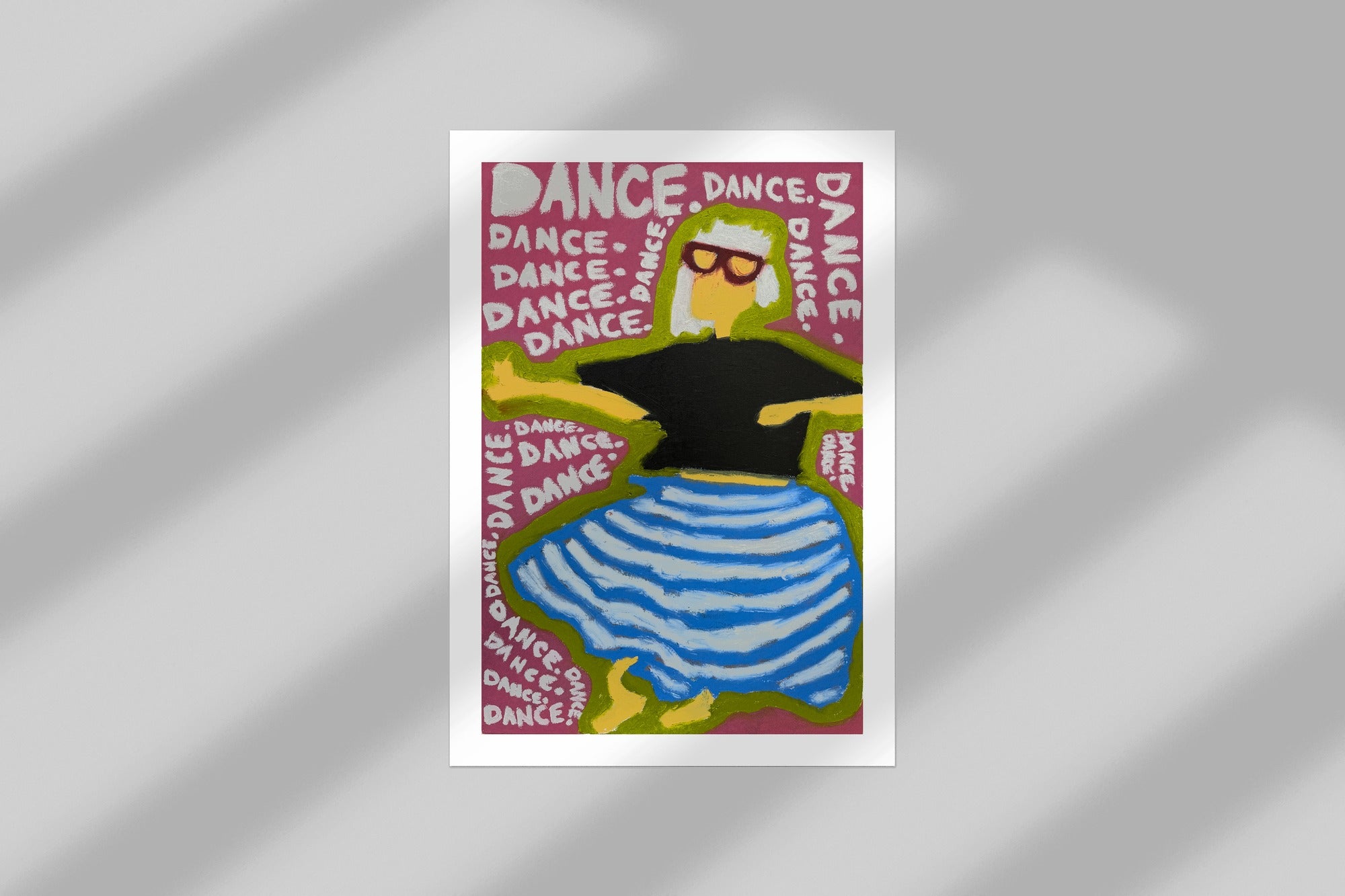 inta dances - open edition print mockup