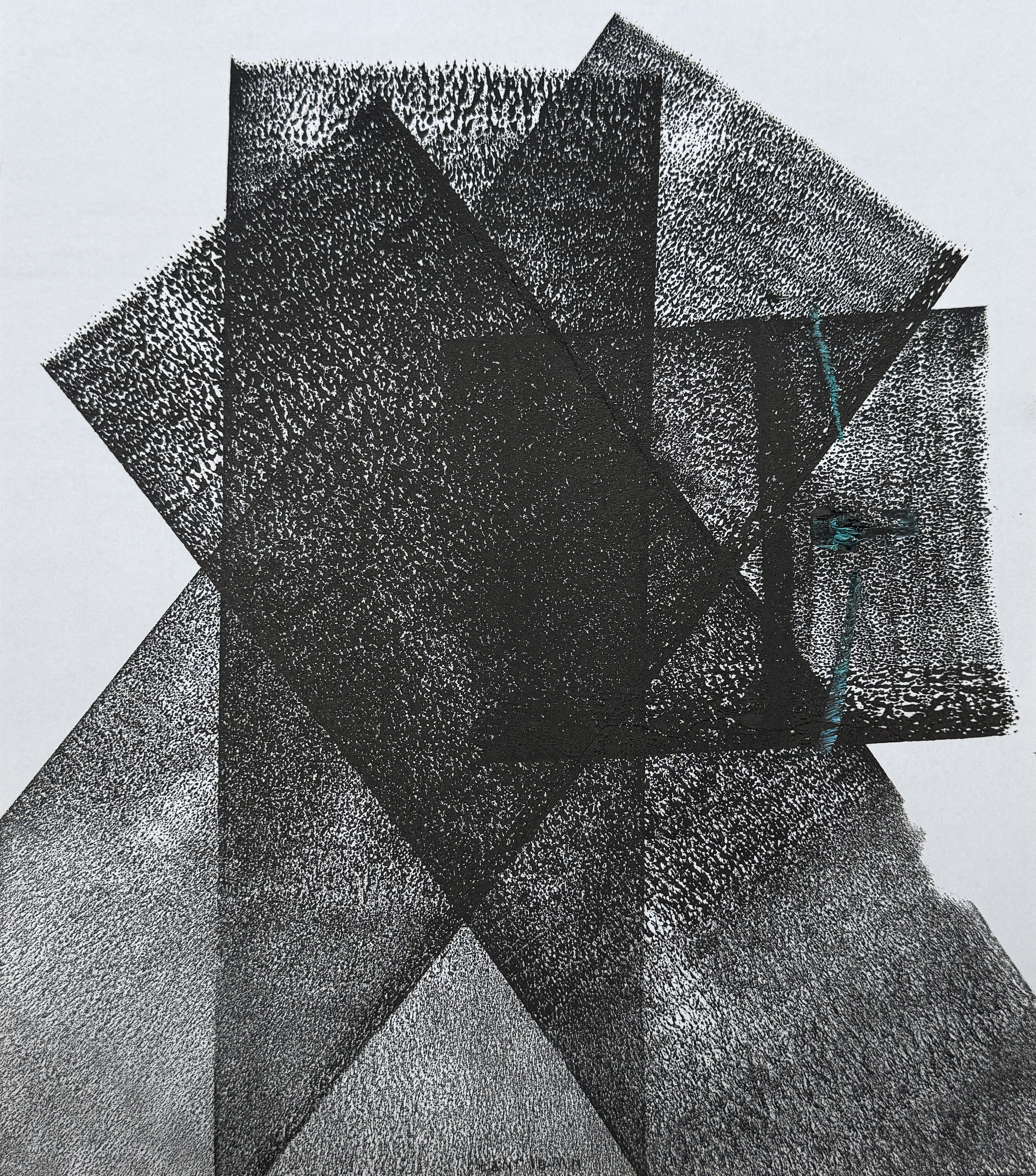 boredom or inspiration-8, ink on paper, 11.75 × 9.5"