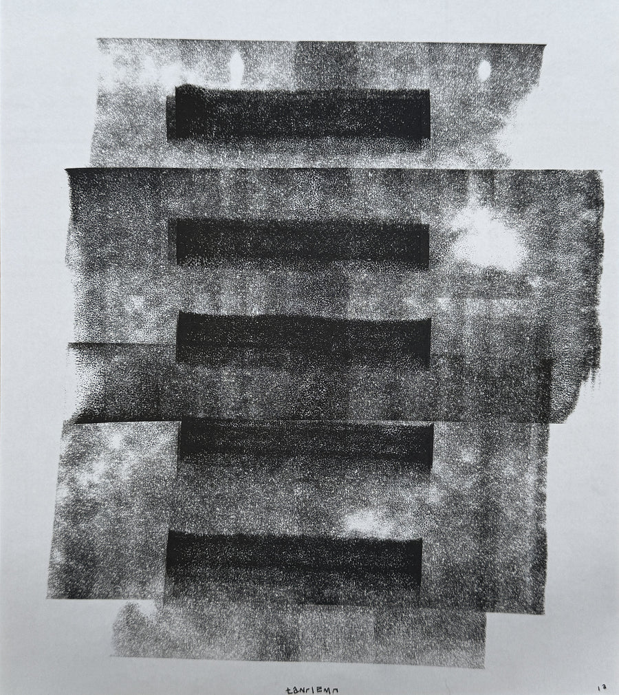 boredom or inspiration-13, ink on paper, 11.75 × 9.5"