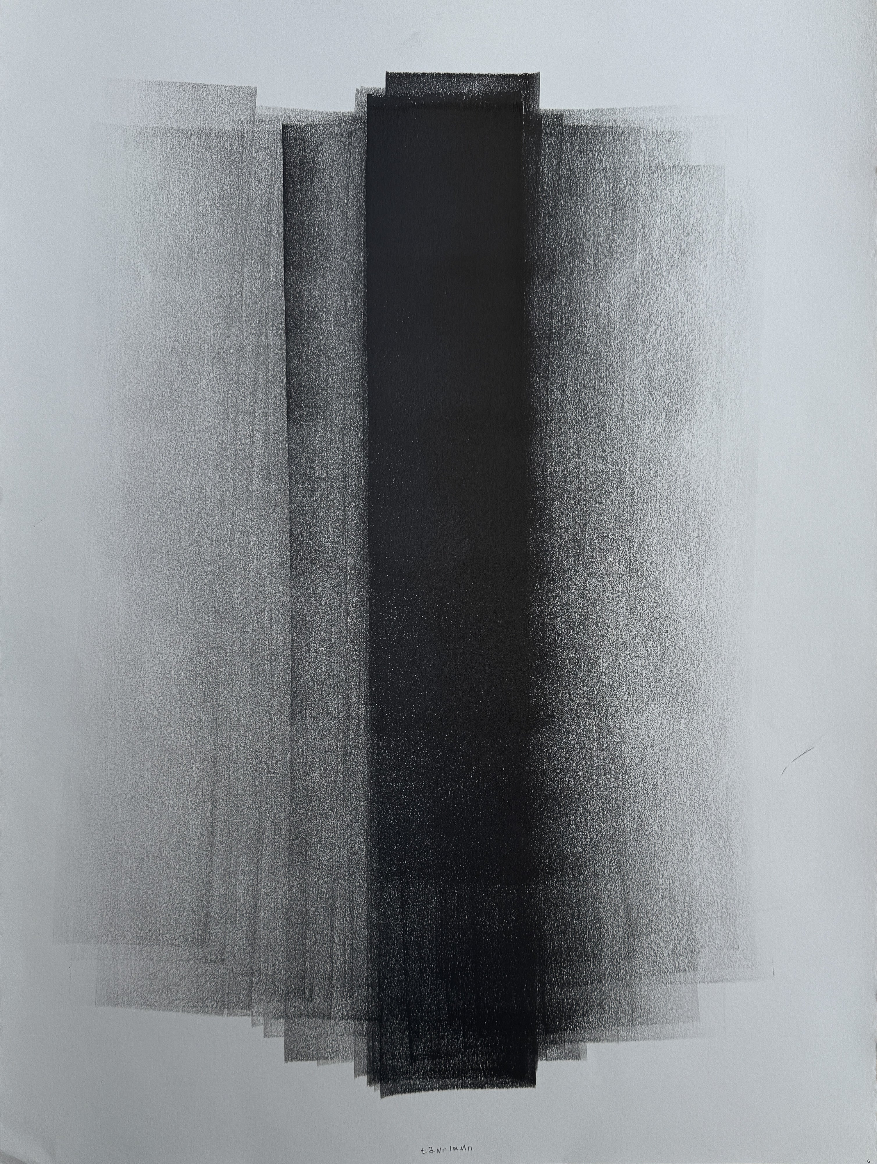 boredom or inspiration-6, ink on paper, 30 × 22.5"